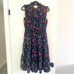Kate Spade Meadow Smocked Waist Dress